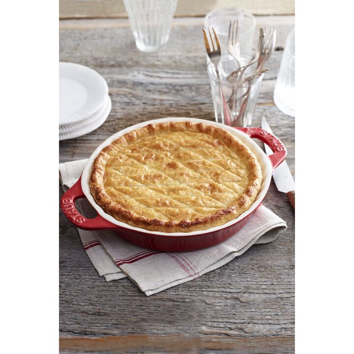 Ceramique, 24 cm ceramic Pie dish cherry, large 2