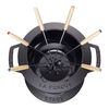 Specialities, 20 cm Cast iron Fondue Set black, small 5