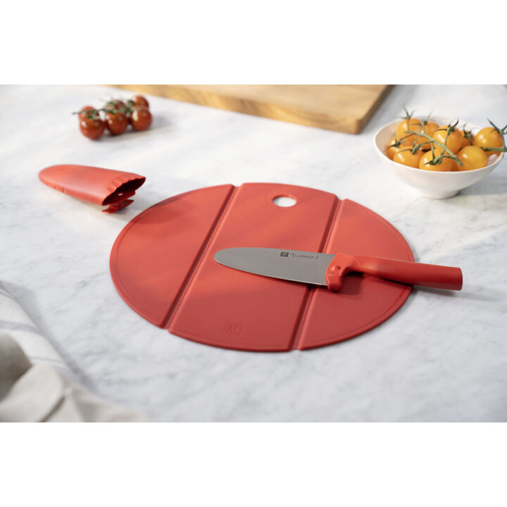 Twinny, 2-pc, Knife And Foldable Cutting Board Set, large 2