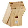 Gourmet, 7-tlg, Messerblockset, Natur, small 7