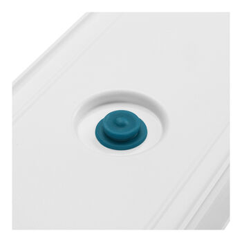 CUBE Saklama Kabı M / 21 cm, şeffaf-akdeniz mavisi,,large 5