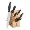 Signature, 7-pc, Knife block set, natural, small 1