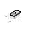Fresh & Save STAINLESS, Vakuum box S, Rostfritt st&aring;l, Silver, small 2