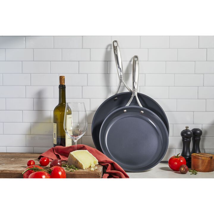 Energy Plus, 2-pc, Non-stick, Frying Pan Set Ceramic Coating, large 2