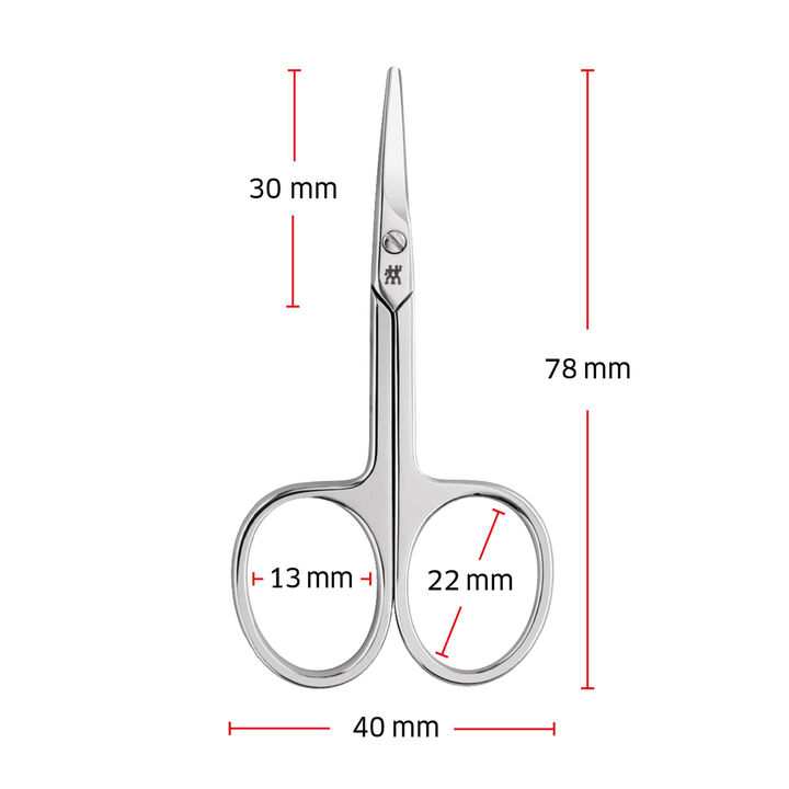 CLASSIC, Tesoura para unhas de bebé 8 cm, polido, large 4