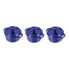 3-pc, Mini Round Dutch Oven Set, dark blue,,large