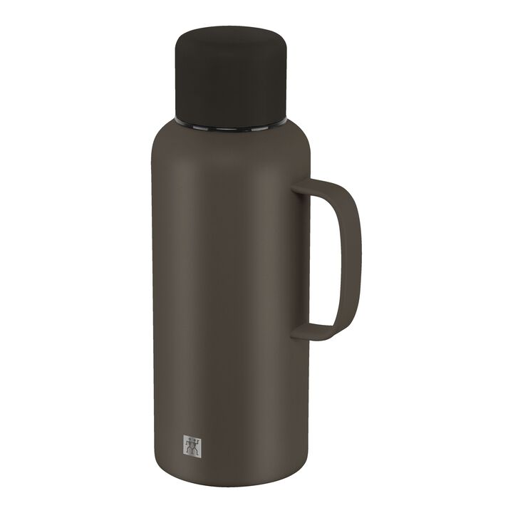 Thermo Plus, Thermo jug, 1.2 l, stainless steel, chocolate, large 1