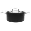 Black 5, 20 cm 18/10 Stainless Steel Stew pot silver-black, small 1