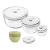 Fresh & Save BOWLS, 真空保存ボウル,セラミックボウル マカロングリーン セット, small 1