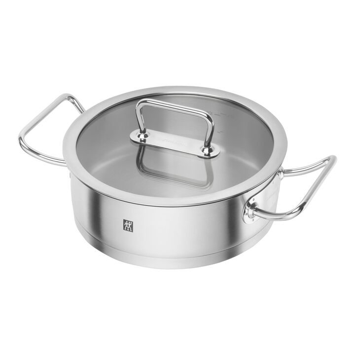 Pro, Serveringspande 24 cm, 18/10 rustfrit stål, large 1