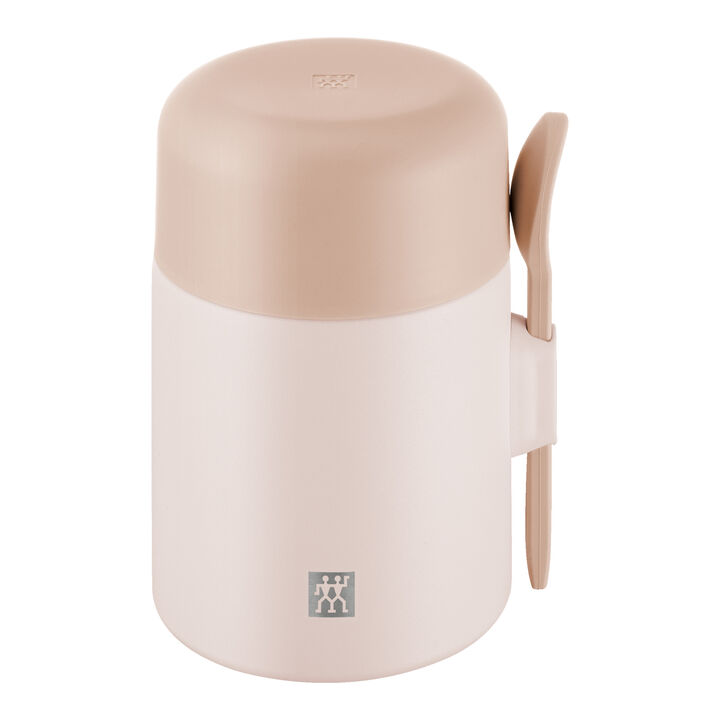 Thermo Plus, Food jar, 600 ml, stainless steel, pink, large 2