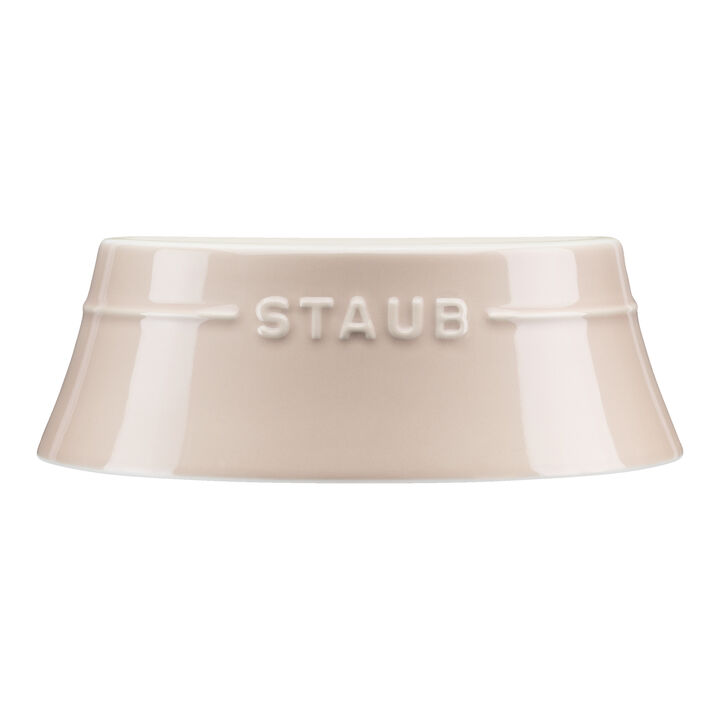 Ceramique, Pet Bowl 400 ml, ceramic, light pink, large 2