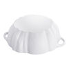 Cast Iron, 3.5 qt, Pumpkin, Dutch Oven With Stainless Steel Knob, Pure-white, small 4