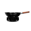 Dragon, 12-inch, Carbon Steel, Wok With Lid, small 10