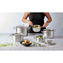 Set de casseroles et de poêles, 5-pces