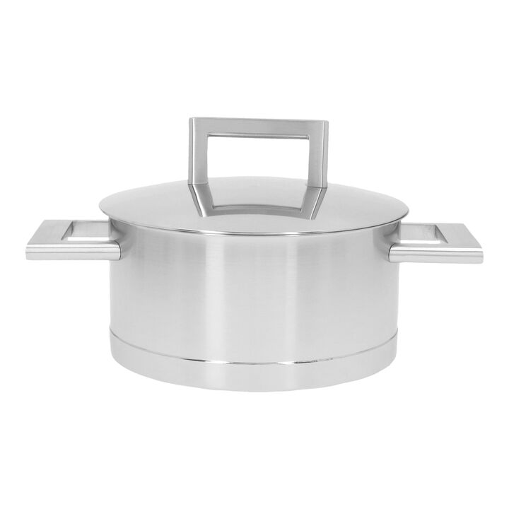 John Pawson 7, Casserole avec couvercle à double parois 16 cm / 1,5 l, large 1