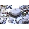 La Cocotte, 24 cm round Cast iron French oven snowflake white truffle, small 6