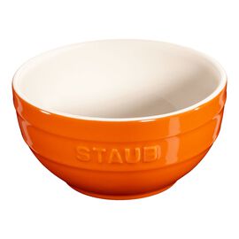 Skål 12 cm, Keramisk, Orange