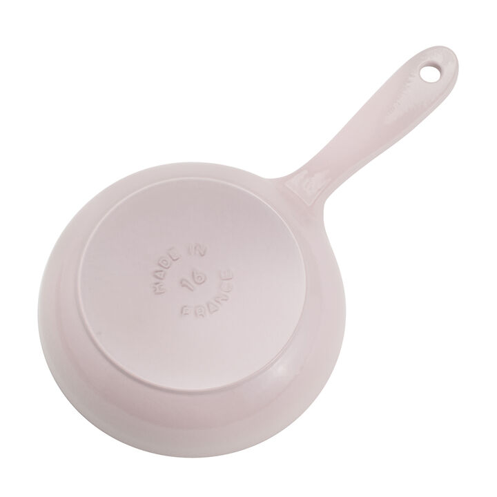 Cast Iron, 6.5-inch, Petite Frying Pan, Pink Peony, large 4