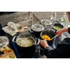 Set de casseroles et de poêles, 4-pces