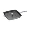 Grill Pans, American Grill 30 cm, Gusseisen, Graphit-Grau, small 5