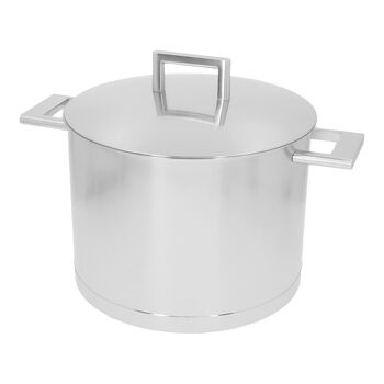 Derin Tencere &ccedil;ift &ccedil;ıdarlı kapak | 18/10 Paslanmaz &Ccedil;elik | 24 cm,,large 5