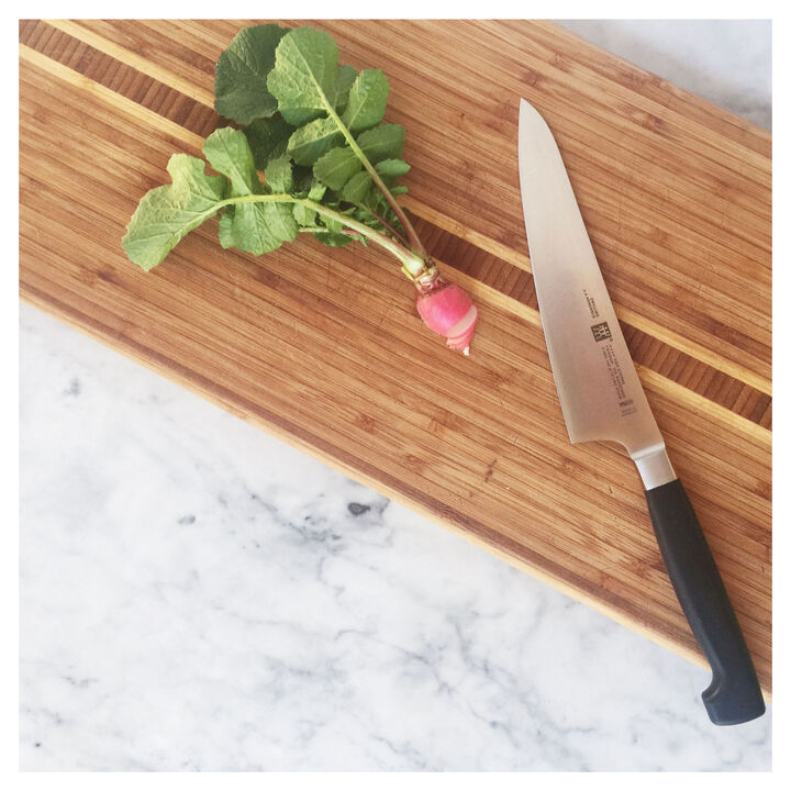 VIER STERNE, 6-tlg, Messerblockset, Weiß, large 3