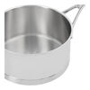 Atlantis 7, Casserole sans couvercle 18 cm, Inox 18/10, Argent, small 4