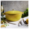 Cast Iron, 5 qt, Essential French Oven, citron, small 2
