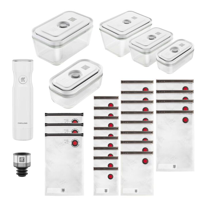 Fresh & Save, glass / S/M/L Vacuum starter set, 30 Piece , large 1