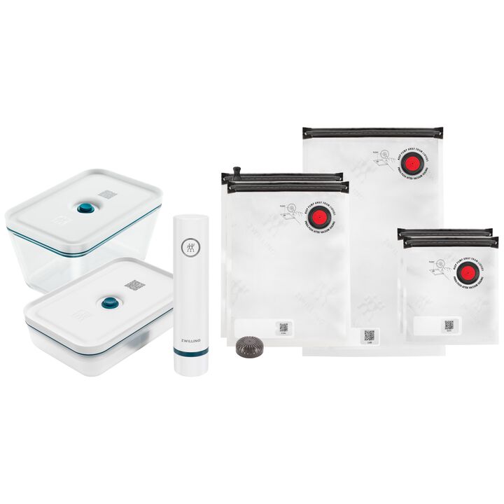 Fresh & Save, glass Vacuum starter set, 8 Piece , large 1