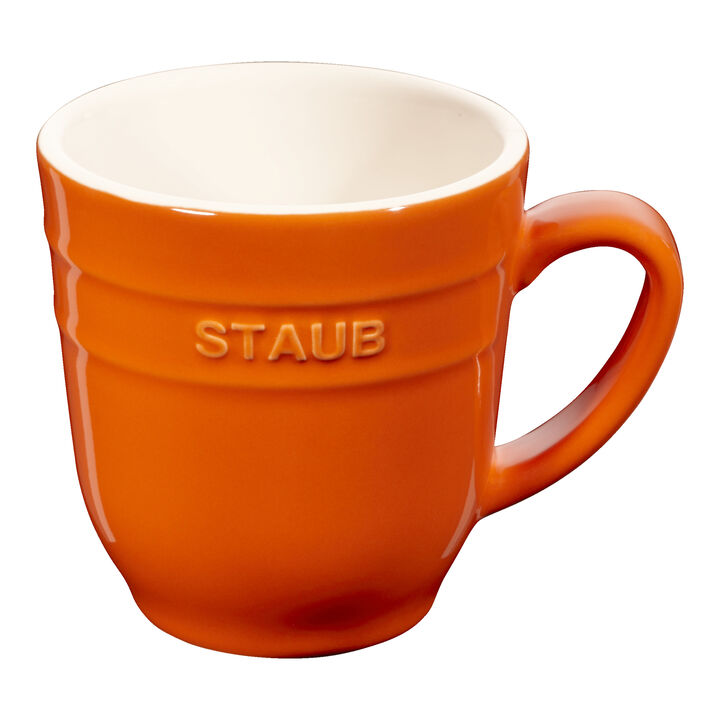 Ceramique, 350 ml, Mugg, Apelsin, large 1