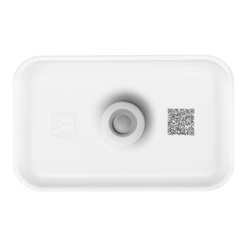 Vakumlu Yemek Kabı, M, Plastik, Beyaz-Gri,,large 2