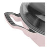 Cast Iron, 3.5 qt, Braiser With Glass Lid, Pink Peony, small 3