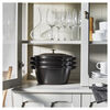 Cast Iron, 4-pc Stackable Set, Black Matte, Cast Iron , small 14