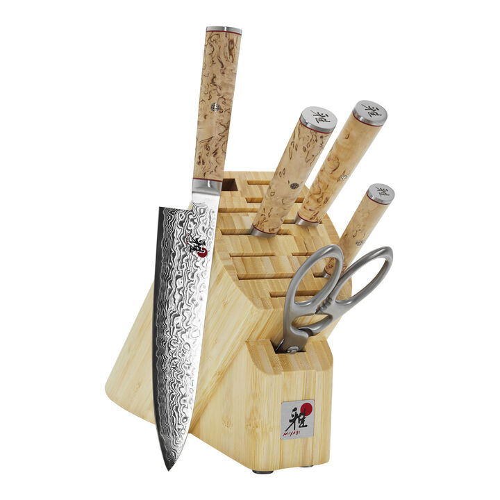 6 Piece Knife Block Set, large 1