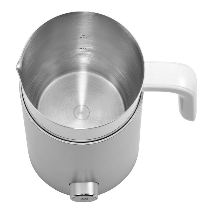 Enfinigy, Mjölkskummare, 400 ml, Silver, large 4