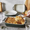 Stoneware, 3-pc, Ovenware set, basil, small 2