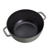 Cast Iron, 5 qt, Essential French Oven, graphite grey, small 4