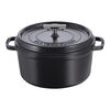 La Cocotte, Cocotte Buster+Punch rotonda - 28 cm, Nera, small 4