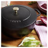Cast Iron, 5 qt, Essential French Oven, black matte, small 9