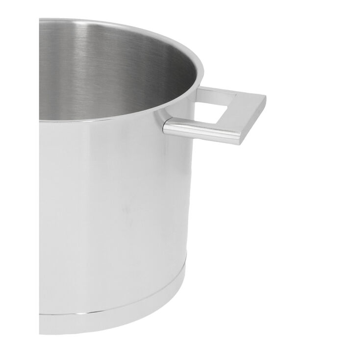 John Pawson 7, Marmite avec couvercle à double parois 20 cm / 5 l, large 3