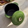 Cast Iron, 1.5 qt, Petite French Oven, pistachio, small 5