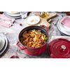 La Cocotte, 4.75 l cast iron round Tall cocotte, cherry - Visual Imperfections, small 2