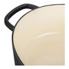 Bellamonte, Cocotte 33 cm, Ovale, Noir mat, Fonte, small 7