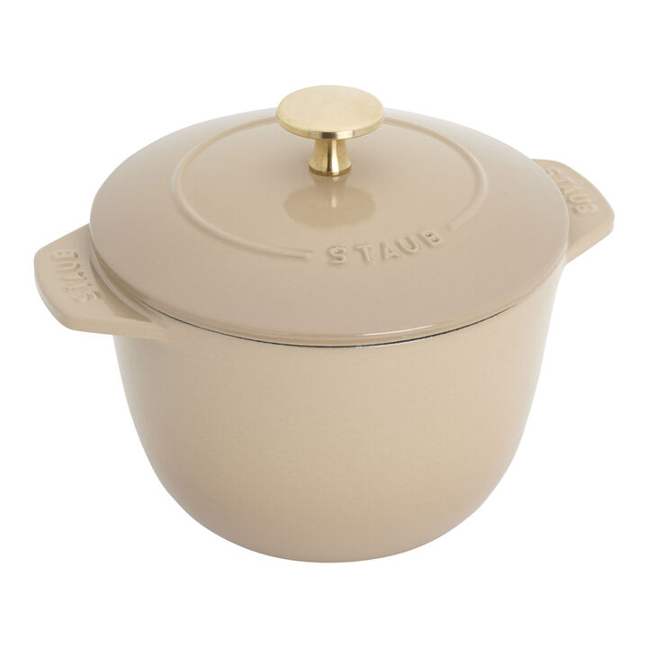 Cast Iron, 1.5 qt, Petite French Oven, sesame, large 1