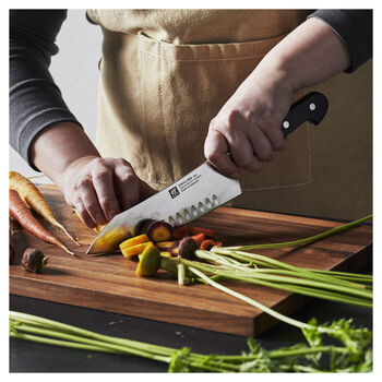 Oluklu Santoku Bı&ccedil;ağı | Oluklu kenar | 18 cm,,large 2