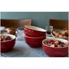 Fresh & Save Bowls, Vakuumsch&uuml;ssel & Deckel Set, 10-tlg. / S/M/L, Kirsch-Rot/Transparent, Keramik/Glas, small 11