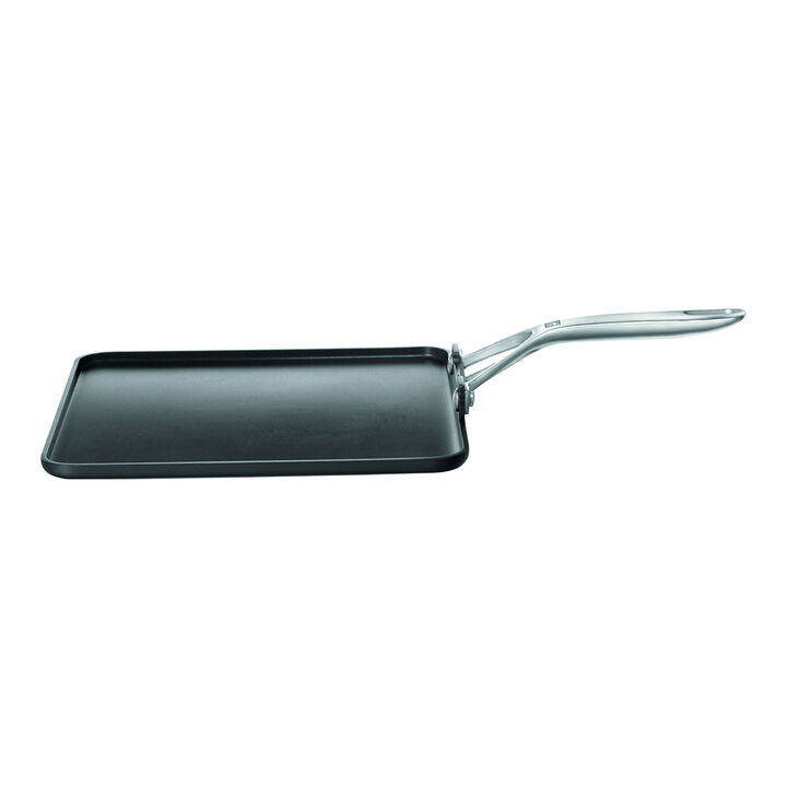 Motion, 28 cm / 11 inch aluminum square Grill pan, black, large 1