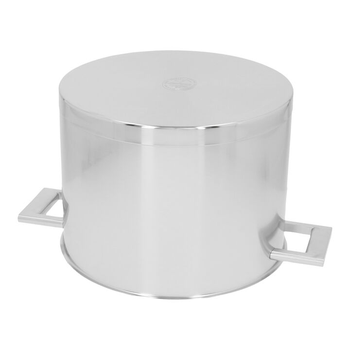 John Pawson 7, Marmite avec couvercle à double parois 24 cm / 8 l, large 4